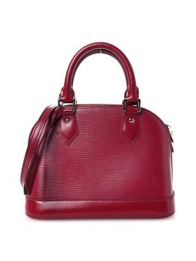 Louis Vuitton Epi Alma Bb Fuchsia #262696L12B